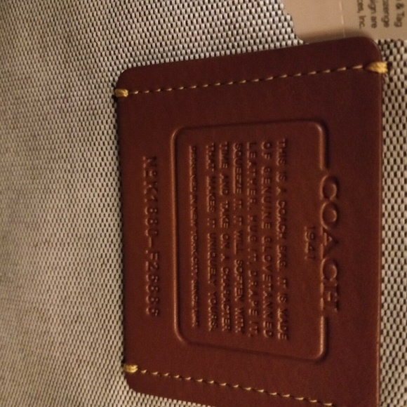 Sold -- Coach 1941 Rogue Tote 26886 Bordeaux - Picture 8 of 8